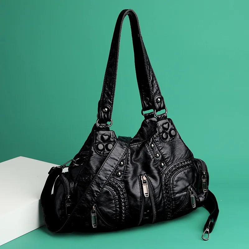 Y2K Punk Goth Shoulder Bag